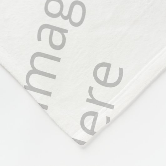 Creëer uw eigen aangepaste tapelandje, medium fleece deken (Hoek)