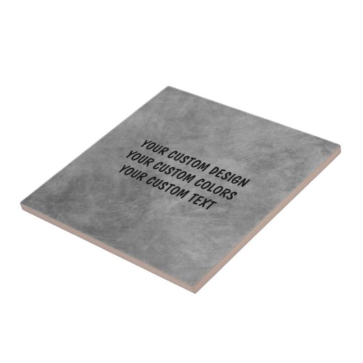 Creëer Uw eigen aangepaste  Tegeltje (Zijkant)