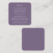 Creëer Uw eigen aangepaste tekst Informatiekaartje (Voorkant / Achterkant)