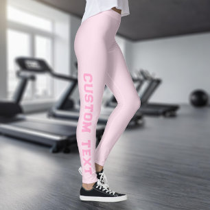 Creëer Uw eigen aangepaste tekst Leggings