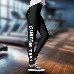 Creëer Uw eigen aangepaste tekst Leggings<br><div class="desc">Creëer Uw eigen aangepaste tekst Leggings.</div>