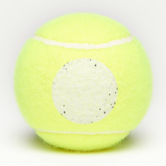 Creëer Uw eigen aangepaste  Tennisballen (Achterkant)