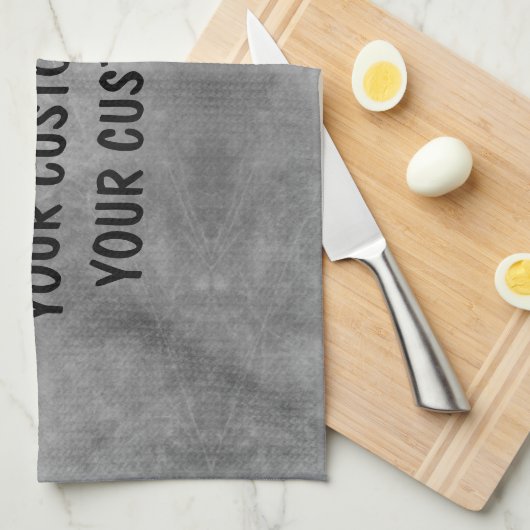 Creëer Uw eigen aangepaste  Theedoek (Quarter Fold)