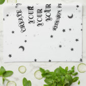 Creëer Uw eigen aangepaste  Theedoek (Gevouwen)