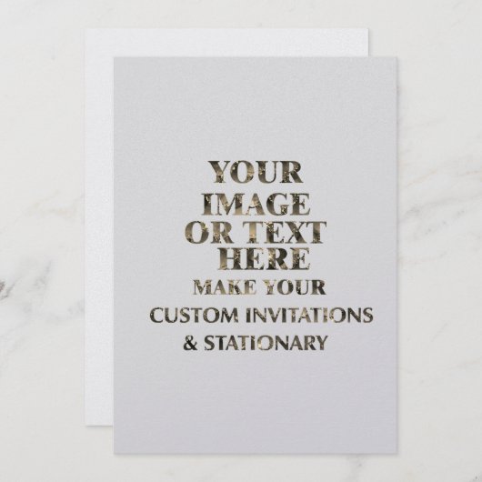 Creëer Uw eigen aangepaste thuisdag Kaart (Voorkant / Achterkant)