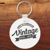 Creëer uw eigen aangepaste verjaardag gepersonalis sleutelhanger (Voorkant)