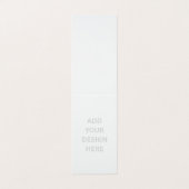 Creëer Uw eigen aangepaste verticale tentvouw gevo Visitekaartje (Buitenkant ongevouwen)