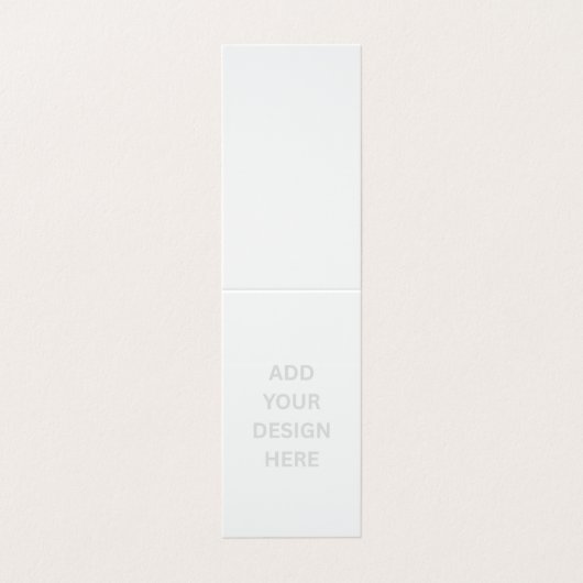 Creëer Uw eigen aangepaste verticale tentvouw gevo Visitekaartje (Buitenkant ongevouwen)