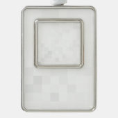 Creëer Uw eigen aangepaste  Verzilverd Omlijst Ornament (Voorkant)