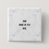 Creëer Uw eigen aangepaste  Vierkante Button 5,1 Cm (Voorkant)