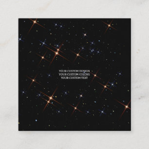 Creëer Uw eigen aangepaste Vierkante Visitekaartje