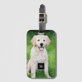 Creëer uw eigen aangepaste volledige fotomonogram bagagelabel (Voorkant (verticaal))