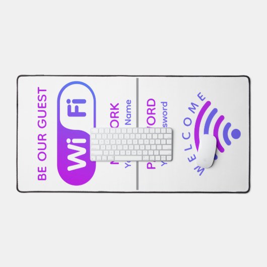 Creëer Uw eigen aangepaste WiFi-netwerk en wachtwo Bureaumat (Keyboard & Muis)