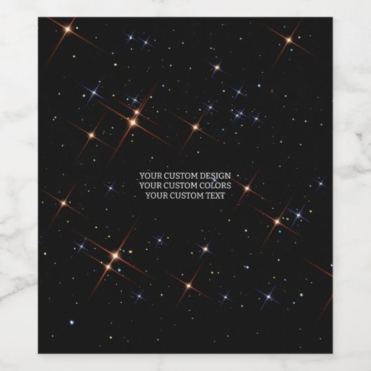 Creëer Uw eigen aangepaste Wijn Etiket (Enkel label)