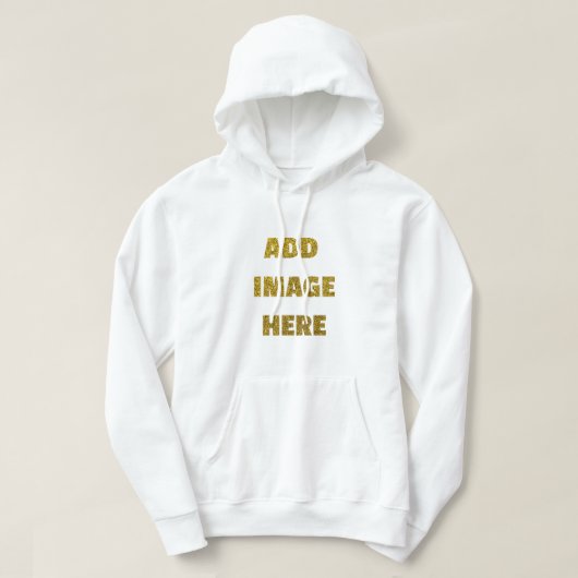 Creëer uw eigen aangepaste woning hoodie (Design voorkant)