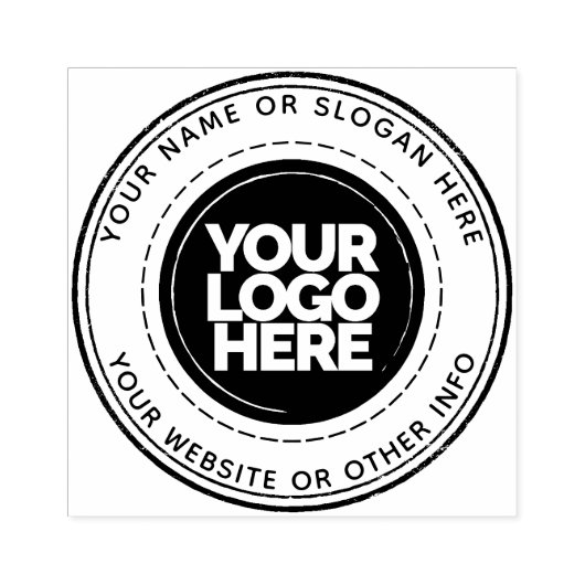Creëer uw eigen aangepaste zakelijke Logo Rubberstempel (Afrduk)