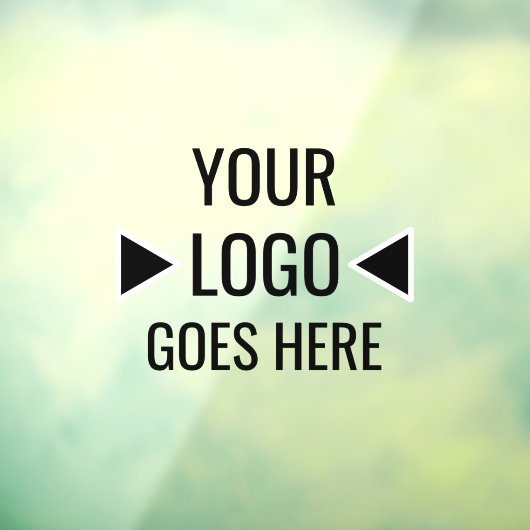 Creëer Uw eigen aangepaste zakelijke Logo Sjabloon Raamsticker (Vel 3)