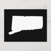 Creëer uw eigen aankondiging van Connecticut-verpl Briefkaart (Voorkant)