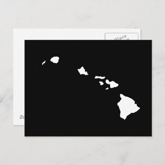 Creëer Uw eigen aankondiging van Hawaii-beweging Briefkaart (Voorkant / Achterkant)
