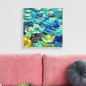 Creëer Uw eigen Abstracte artikel 12 x 12 Canvas Afdruk (Insitu (Woonkamer))