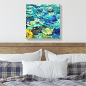 Creëer Uw eigen Abstracte artikel 12 x 12 Canvas Afdruk (Insitu (Slaapkamer))