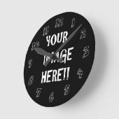 Creëer uw eigen acryl ronde (gemiddelde) wandklok (Hoek)