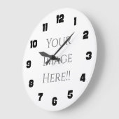 Creëer Uw eigen acryliPrint®HD-sleuf voor grote kl Klok (Hoek)