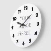 Creëer Uw eigen acryliPrint®HD-sleuf voor grote kl Klok (Hoek)