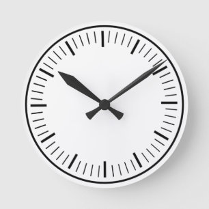 Creëer uw eigen acrylwandklok ronde klok
