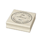 Creëer Uw eigen adres Rubber Stamp Rubberstempel (Stempel)