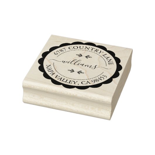 Creëer Uw eigen adres Rubberstempel (Stempel)