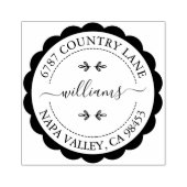 Creëer Uw eigen adres Rubberstempel (Afrduk)