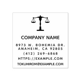 Creëer Uw eigen advocatenkantoor Rubberstempel