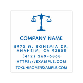 Creëer Uw eigen advocatenkantoor Zelfinktende Stempel