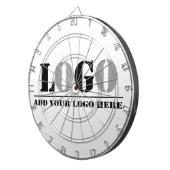 Creëer Uw eigen Afbeelding Bedrijfsnaam Bedrijf Dartbord (Voorkant Rechts)