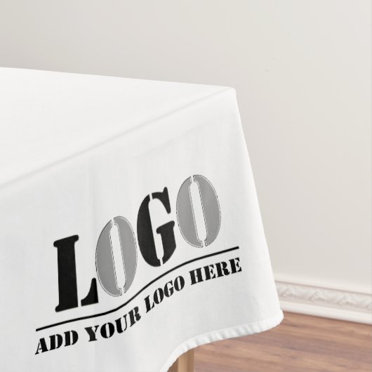 Creëer Uw eigen Afbeelding Bedrijfsnaam Bedrijf Tafelkleed (Voorbeeld)