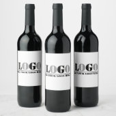 Creëer Uw eigen Afbeelding Bedrijfsnaam Bedrijf Wijn Etiket (Flessen)