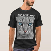 Creëer uw eigen afbeelding Foto van Pet Animal Cat T-shirt (Voorkant)