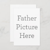 8,9 x 12,7 cm Enkele bedankkaart (Voorkant / Achterkant)