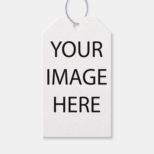 Creëer Uw eigen Afbeelding of tekst Cadeaulabel (Voorkant)
