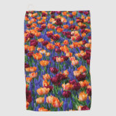 Creëer Uw eigen Afbeelding Persoonlijke foto Golfhanddoek (Voorkant)