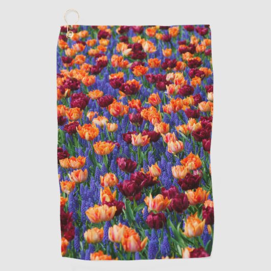 Creëer Uw eigen Afbeelding Persoonlijke foto Golfhanddoek (Voorkant)