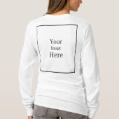 Creëer Uw eigen Afbeelding T-shirt (Achterkant)