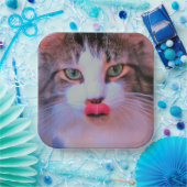 Creëer Uw eigen Afbeelding toevoegen Personalisere Papieren Bordje (Feest)