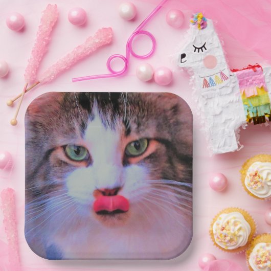 Creëer Uw eigen Afbeelding toevoegen Personalisere Papieren Bordje (Feest)