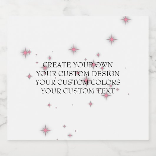 Creëer uw eigen Afbeelding - uw eigen hier - Bier Etiket (Enkel label)