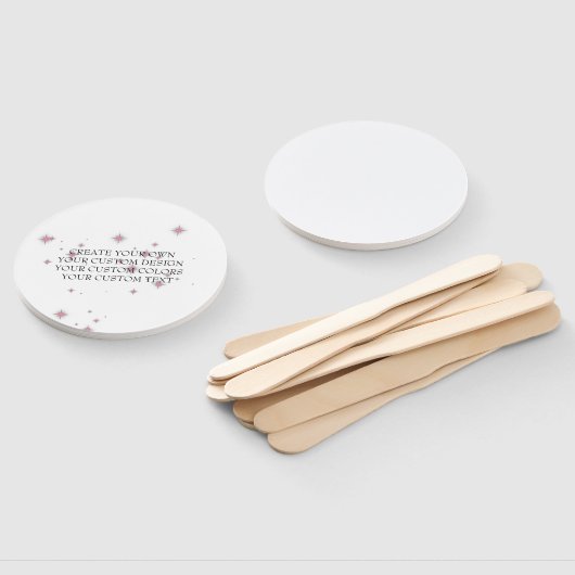 Creëer uw eigen Afbeelding - uw eigen  hier - Handwaaier (Niet-gemonteerd)