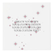 Creëer uw eigen Afbeelding - uw eigen hier - Kubus (Voorkant)