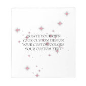 Creëer uw eigen Afbeelding - uw eigen  hier - Notitieblok (Voorkant)