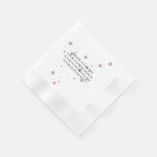 Creëer uw eigen Afbeelding - uw eigen  hier - Servet (Hoek)